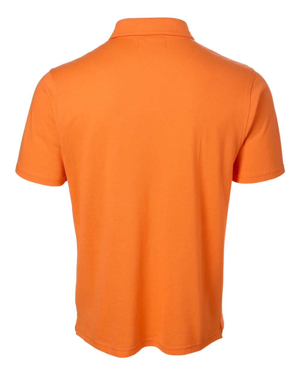 Front View of Mandarin Pique Polo - BM2301