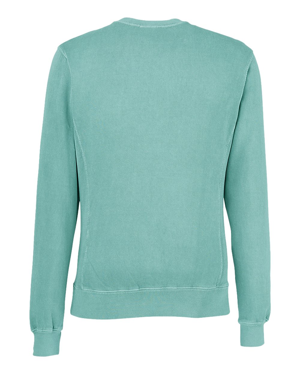 Front View of Marine Pigment-Dyed Fleece Crewneck Sweatshirt - 8731