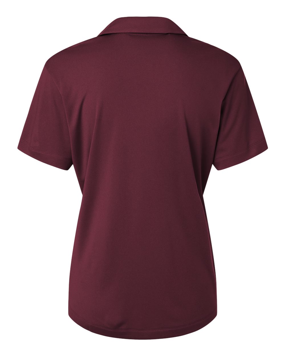 Front View of Maroon Pro-Lock Women's Performance Polo - 41800L