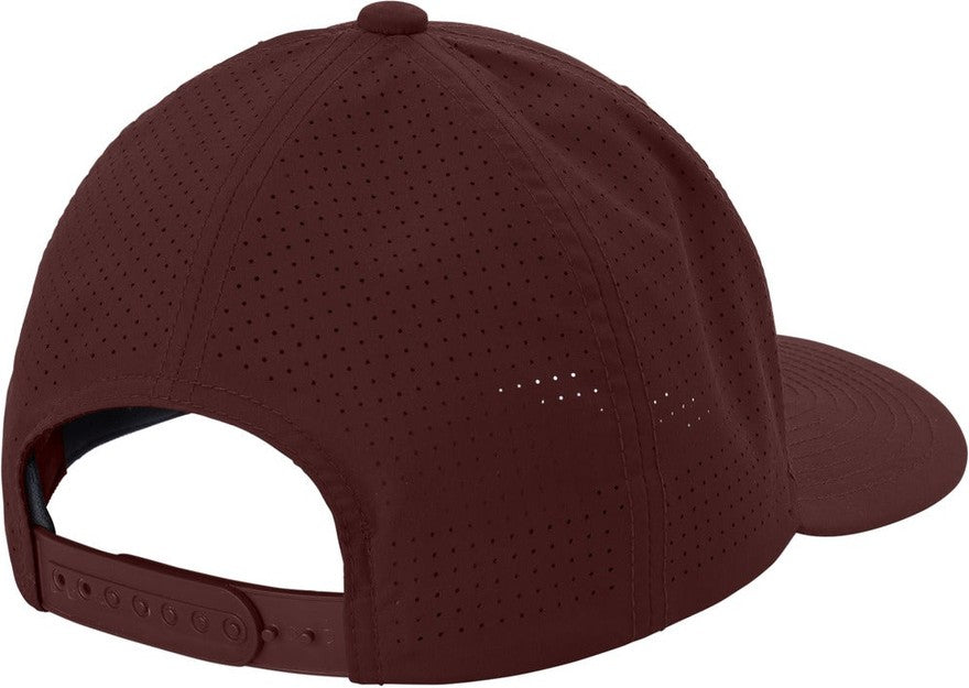 Maroon Sport-Tek Pro-Cut Adjustable Cap STC65