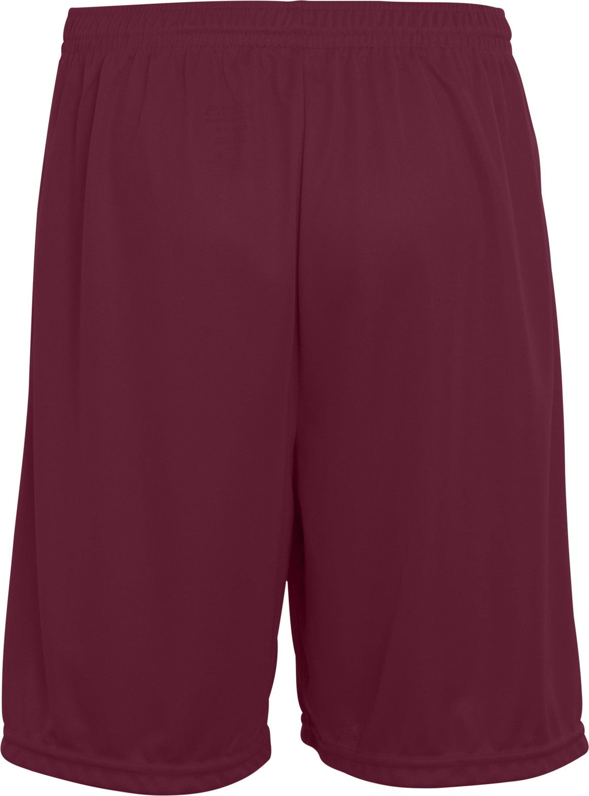 Rear View of MAROON TRAINING SHORT