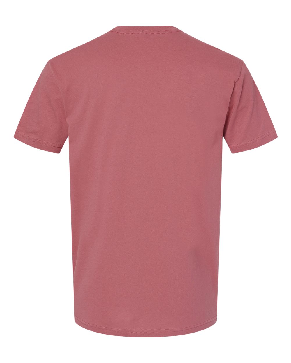 Front View of Mauve Cotton T-Shirt - 3600