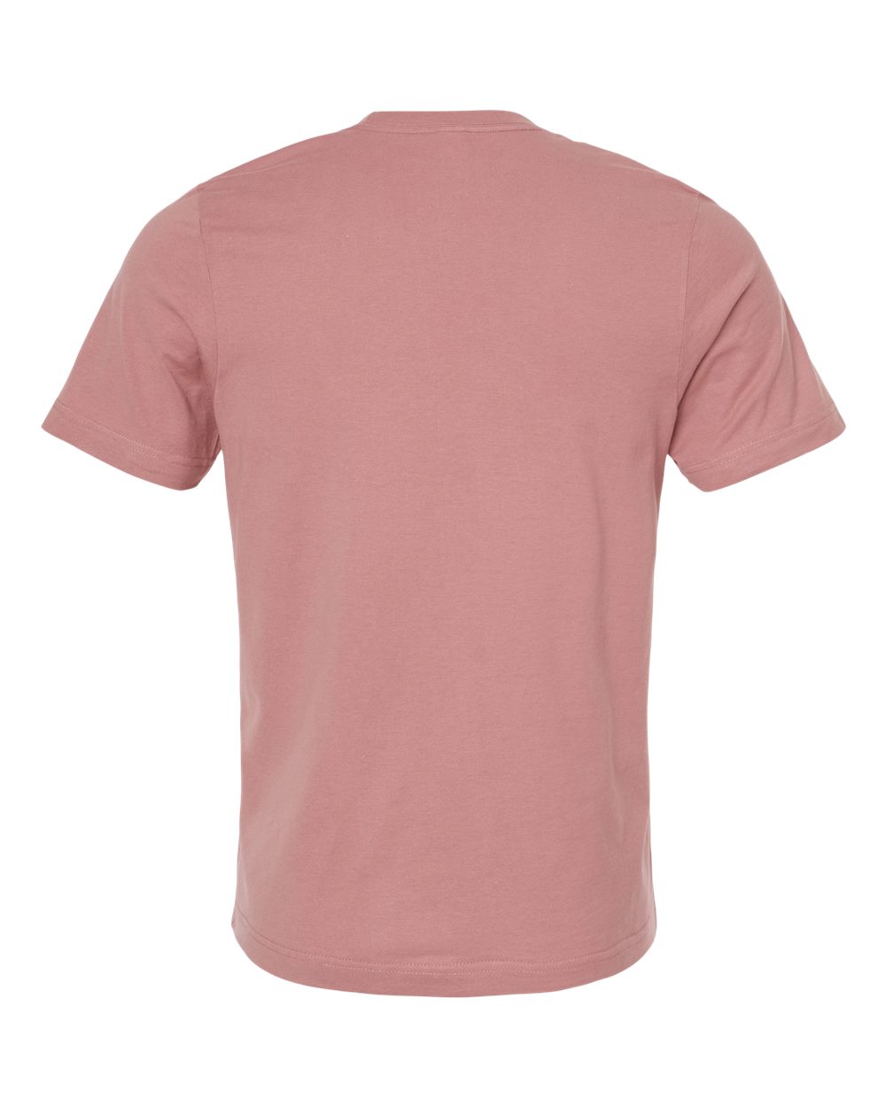 Front View of Mauve Premium Cotton T-Shirt - 502