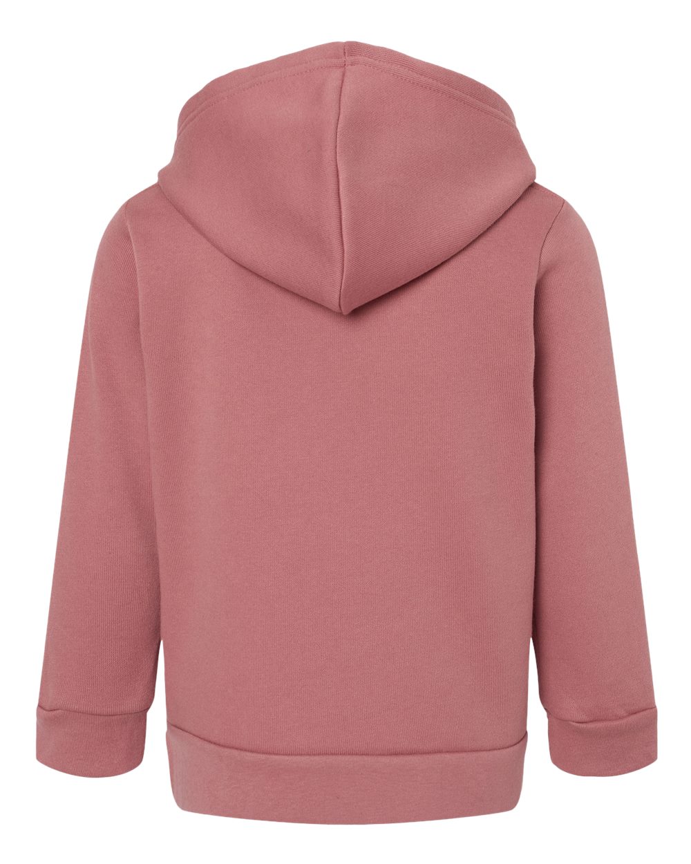Front View of Mauve Toddler Sponge Fleece Pullover Hoodie - 3719T