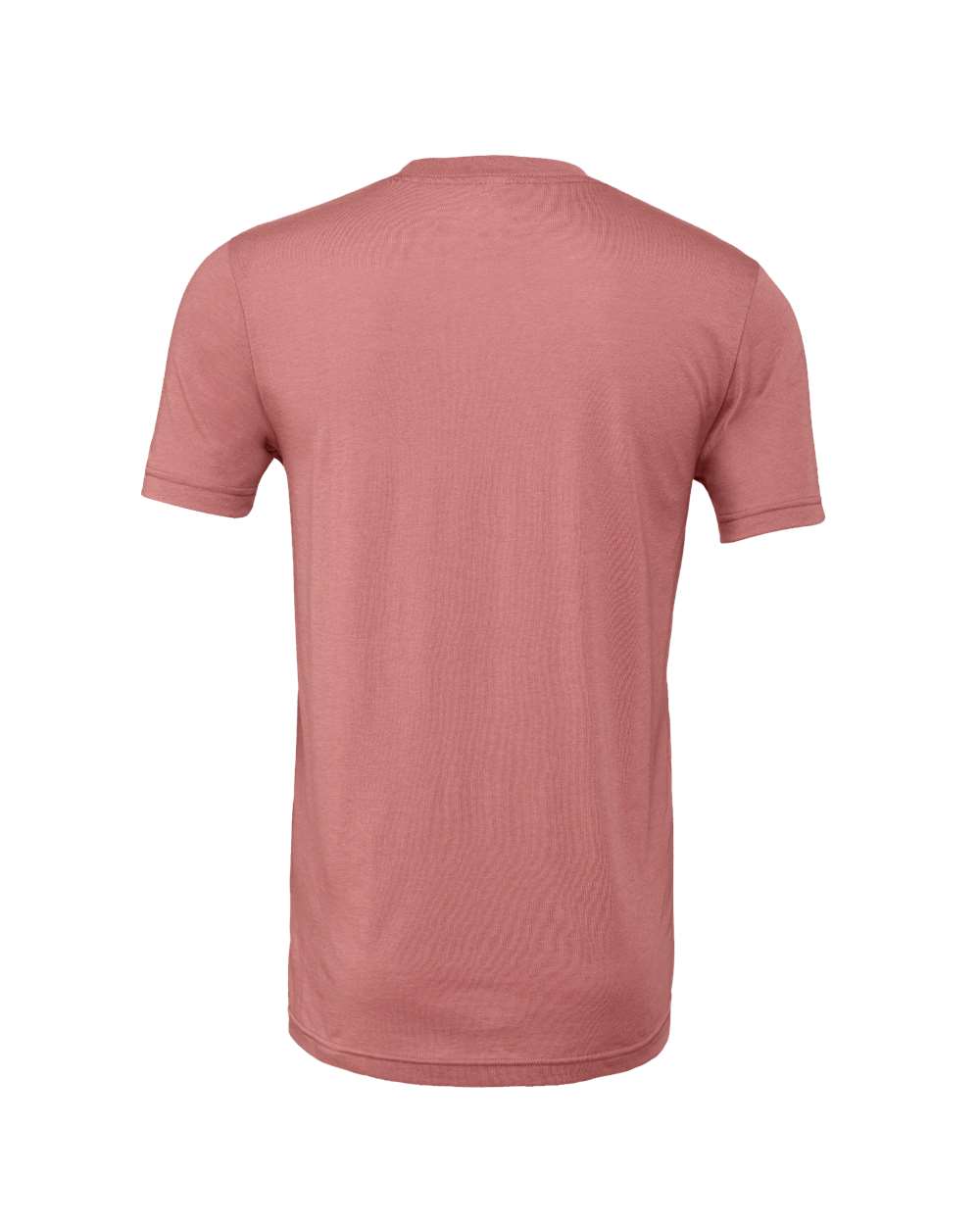 Front View of Mauve Triblend Triblend Tee - 3413