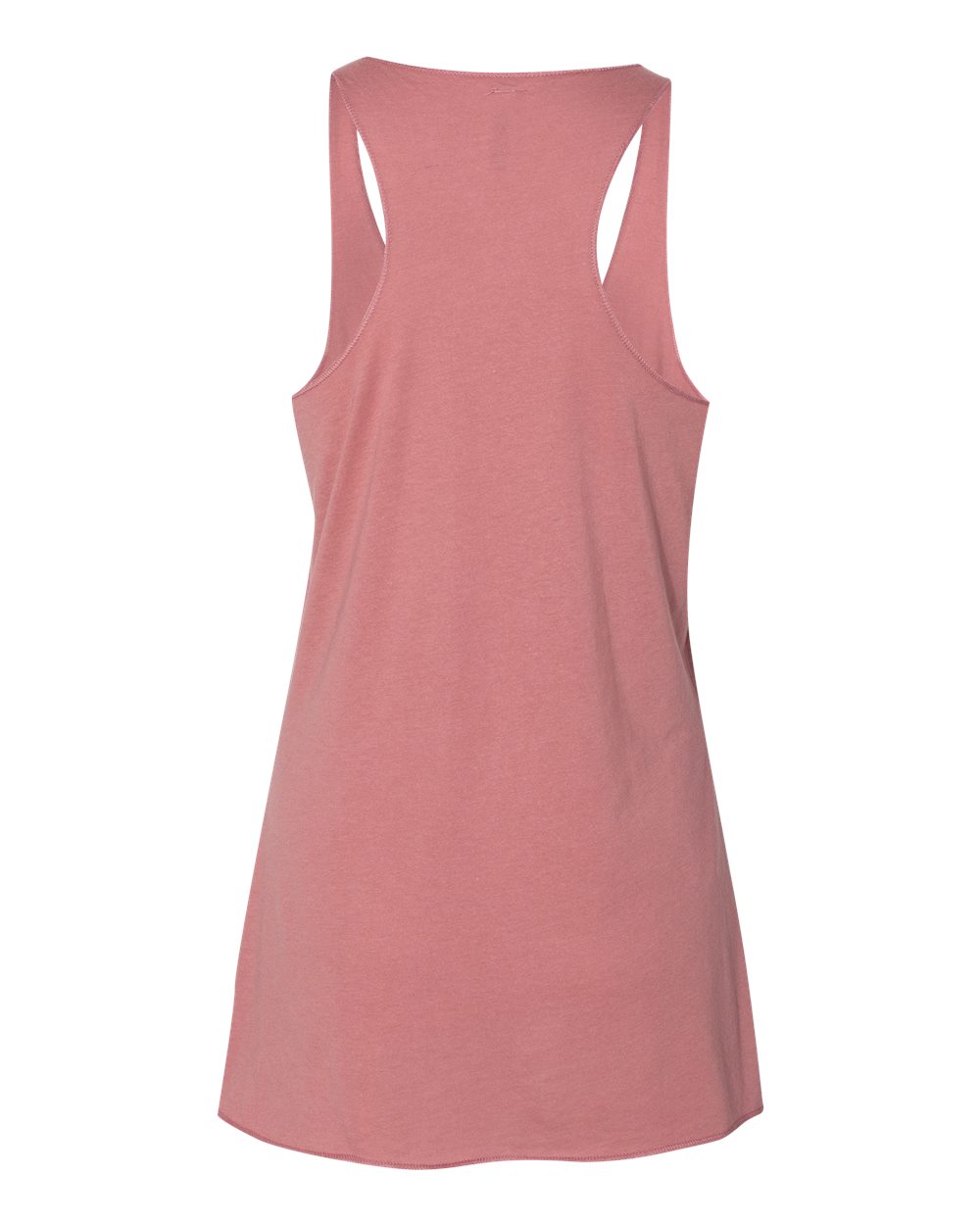 Front View of Mauve Triblend Women's Triblend Racerback Tank - 8430