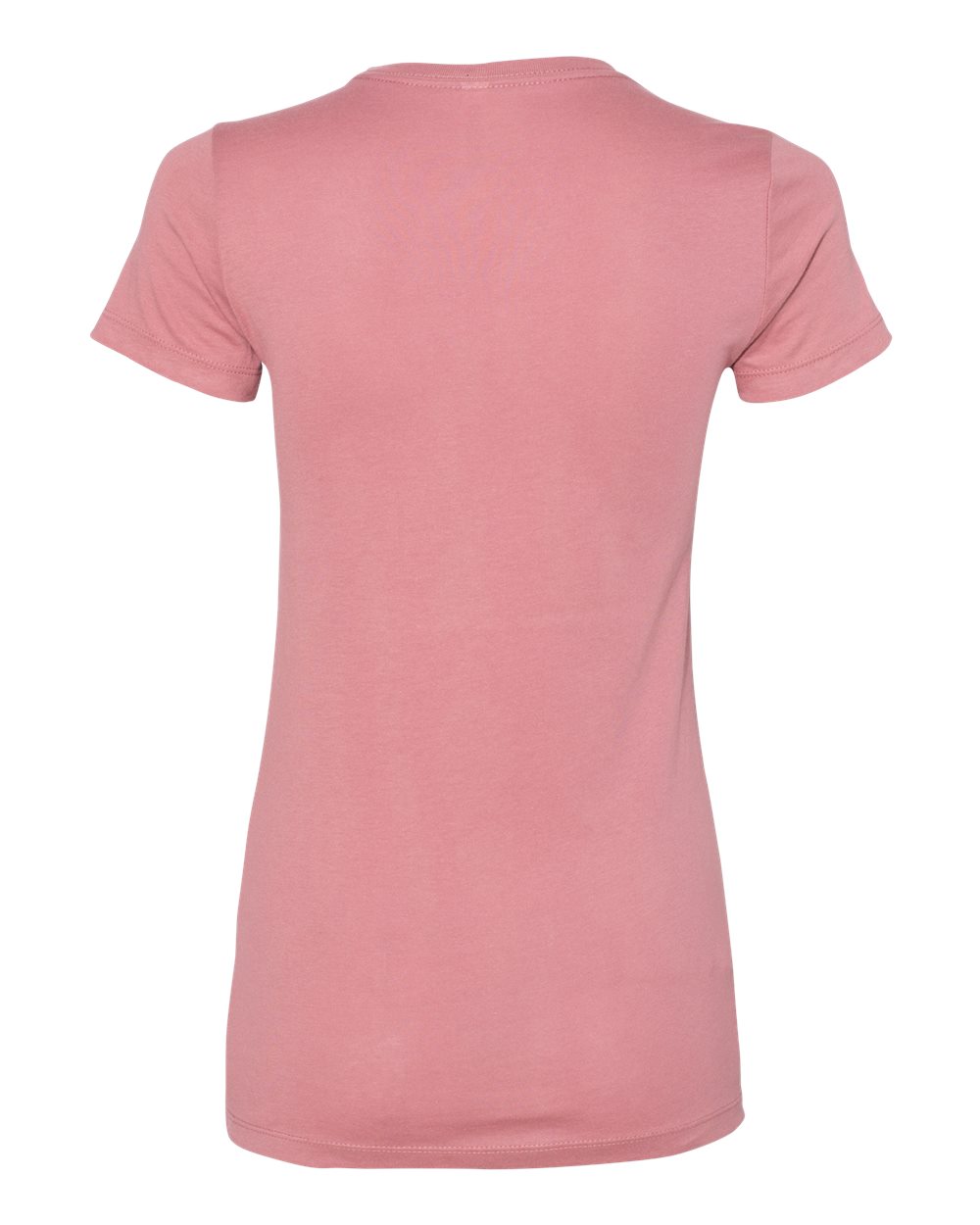 Front View of Mauve Women's Slim Fit Tee - 6004