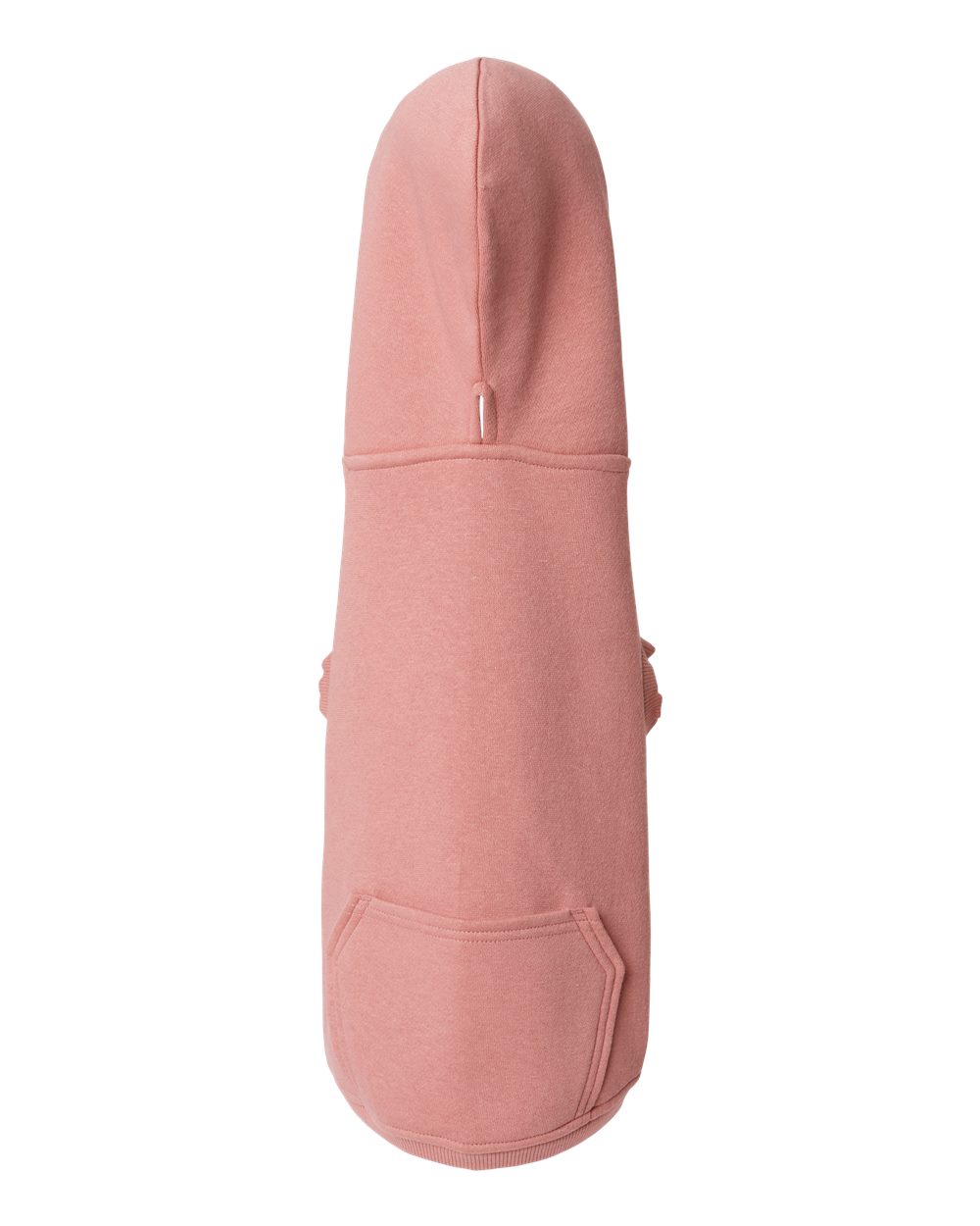 Front View of Mauvelous Doggie 3-End Fleece Hoodie - 3926