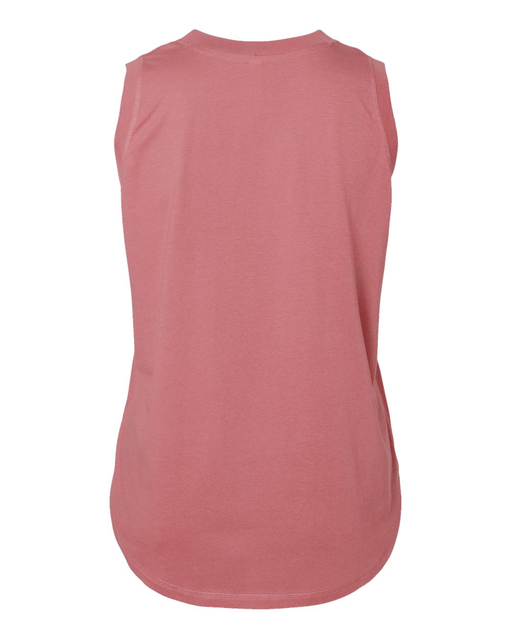 Front View of Mauvelous Women's Curvy Relaxed Fine Jersey Tank - 3892