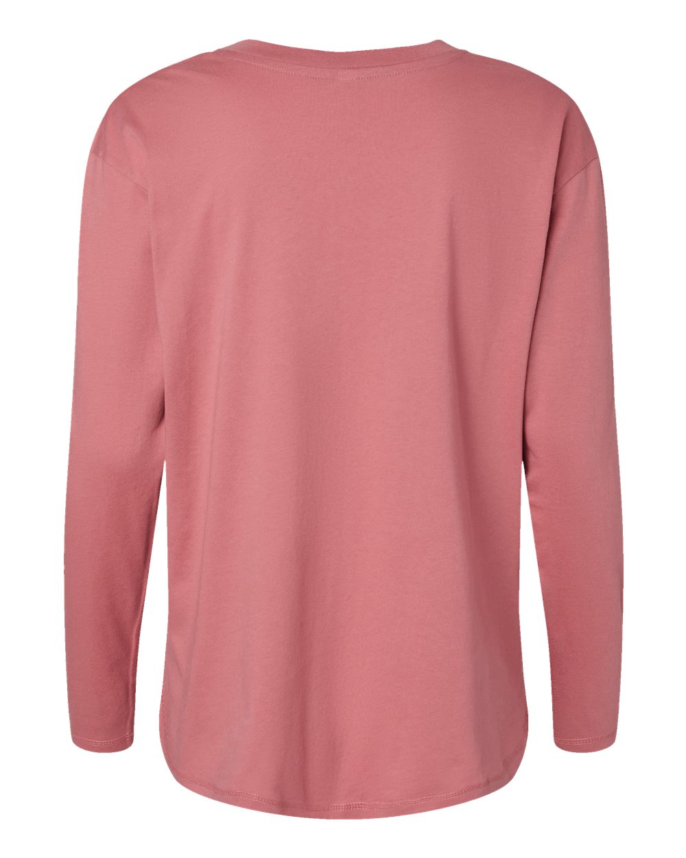 Front View of Mauvelous Women's Fine Jersey Long Sleeve Tee - 3508