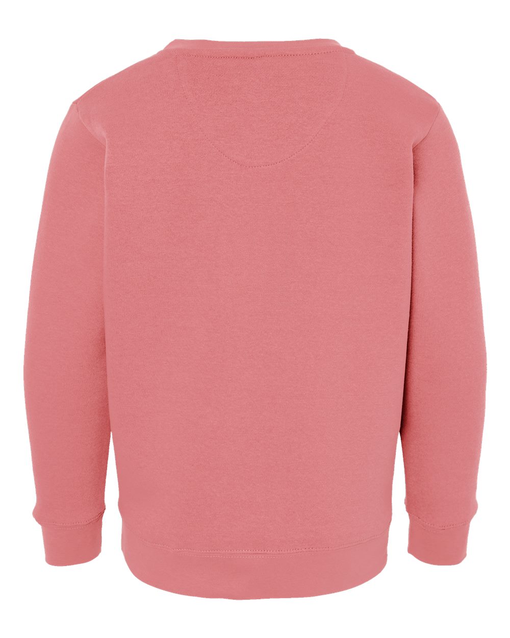 Front View of Mauvelous Youth Elevated Fleece Crewneck Sweatshirt - 2225