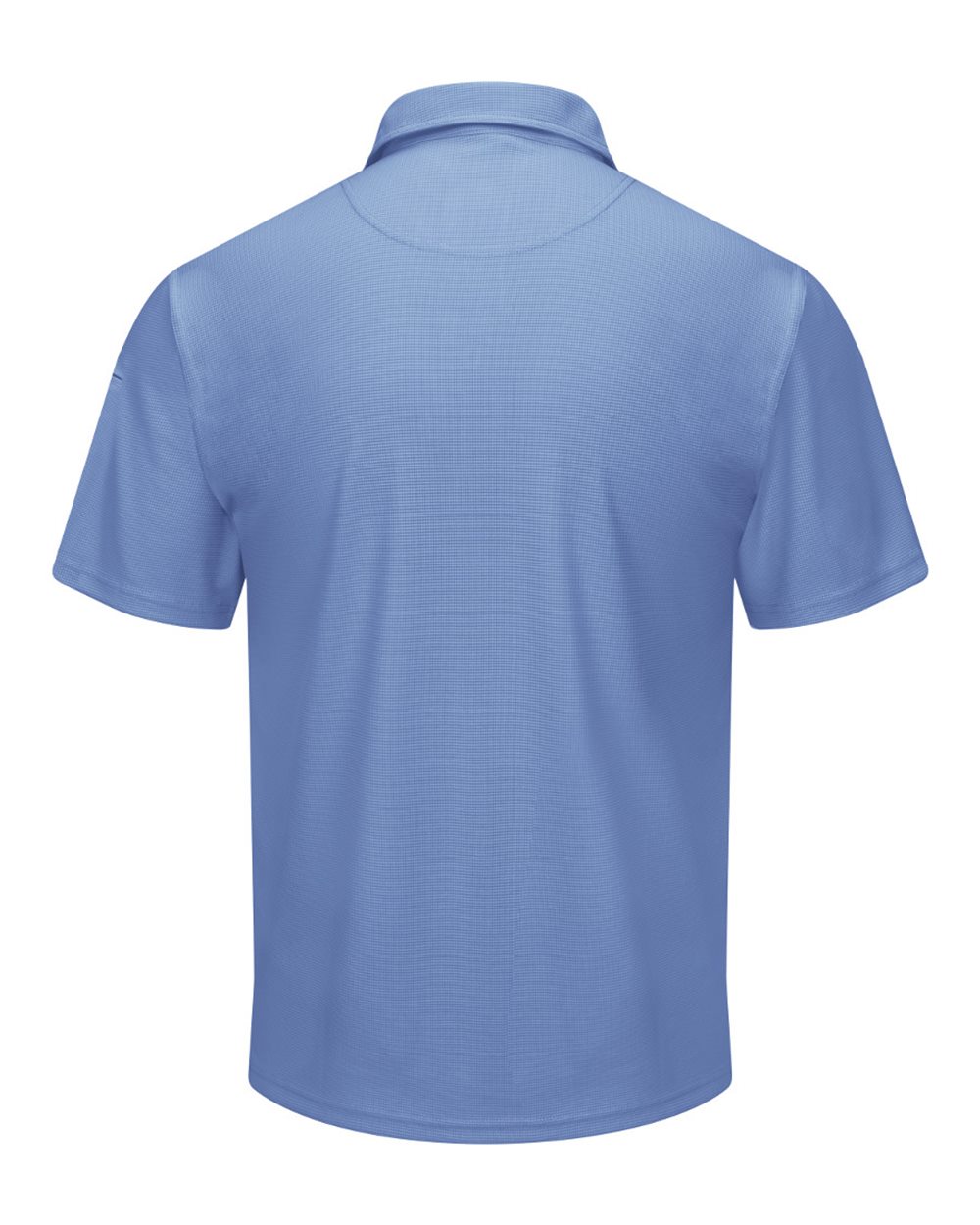 Front View of Medium Blue Performance Knit® Flex Series Pro Polo - SK90