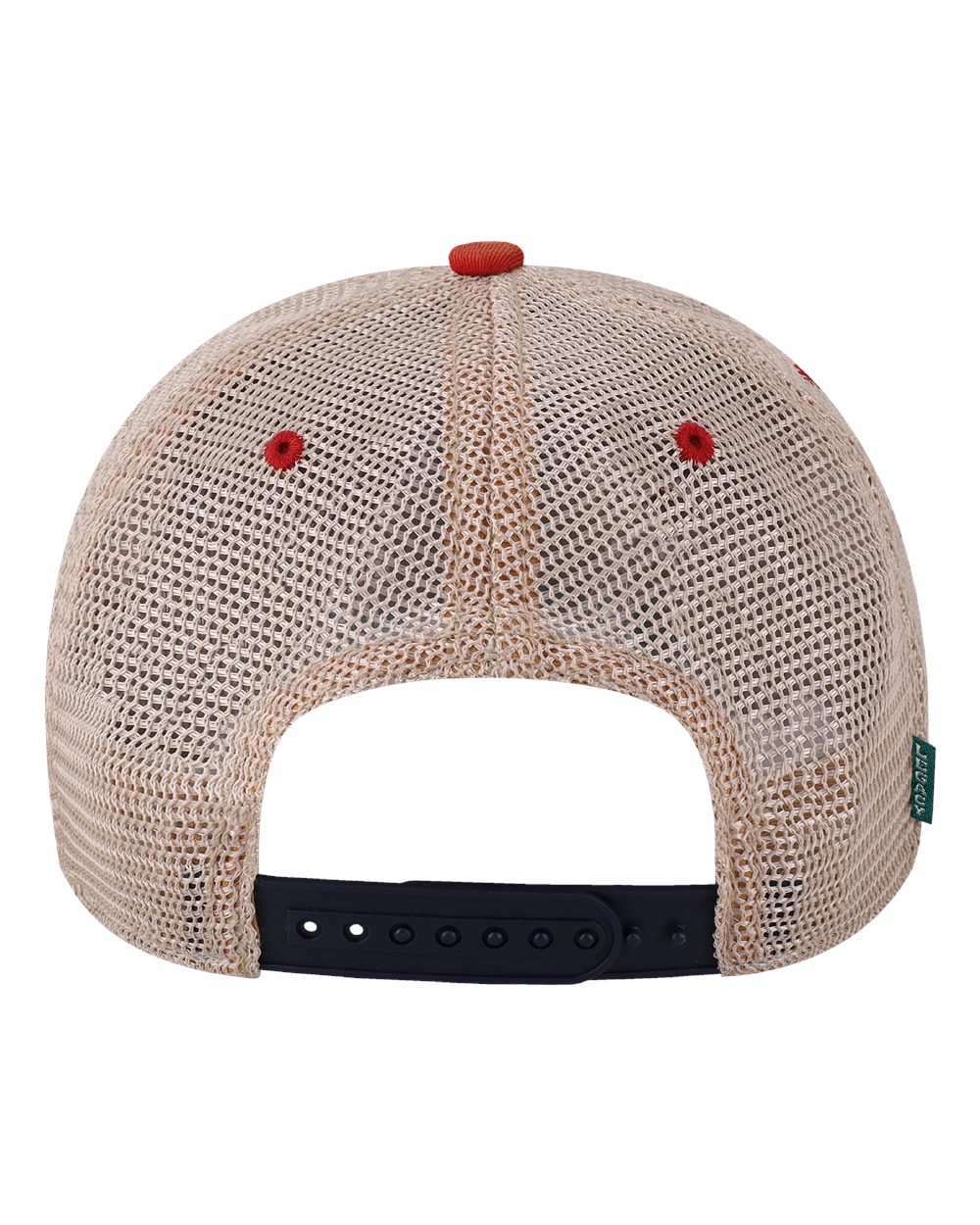 Front View of Merica/ Khaki Old Favorite Trucker Cap - OFA
