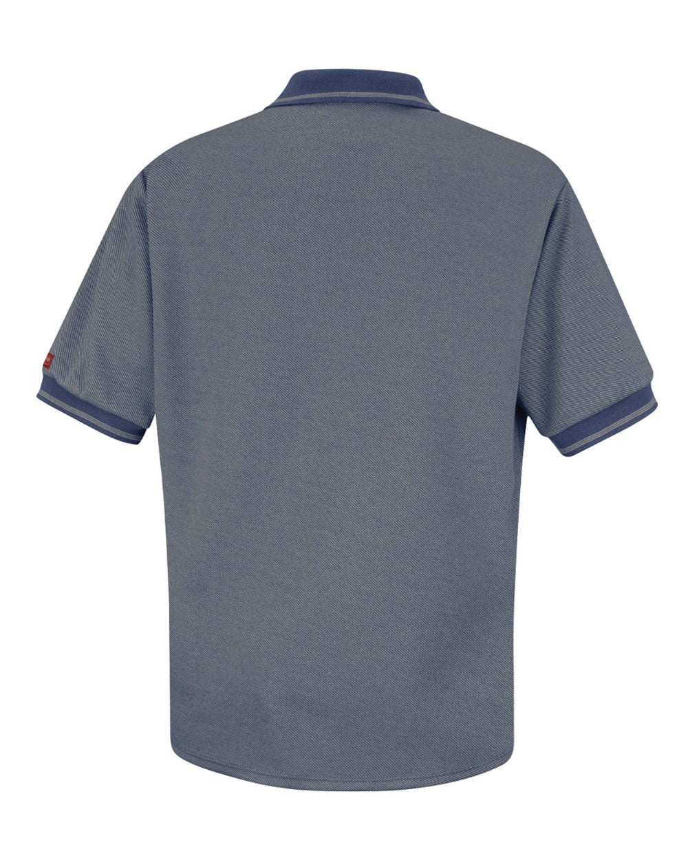 Front View of MG-Moss Green/ Navy Performance Knit Twill Shirt - SK52