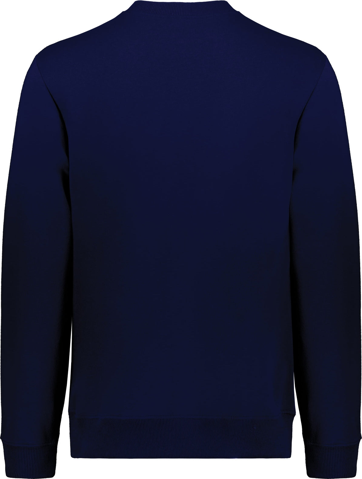 Rear View of MIDNIGHT BLUE ALL-DAY CORE BASIC FLEECE CREW