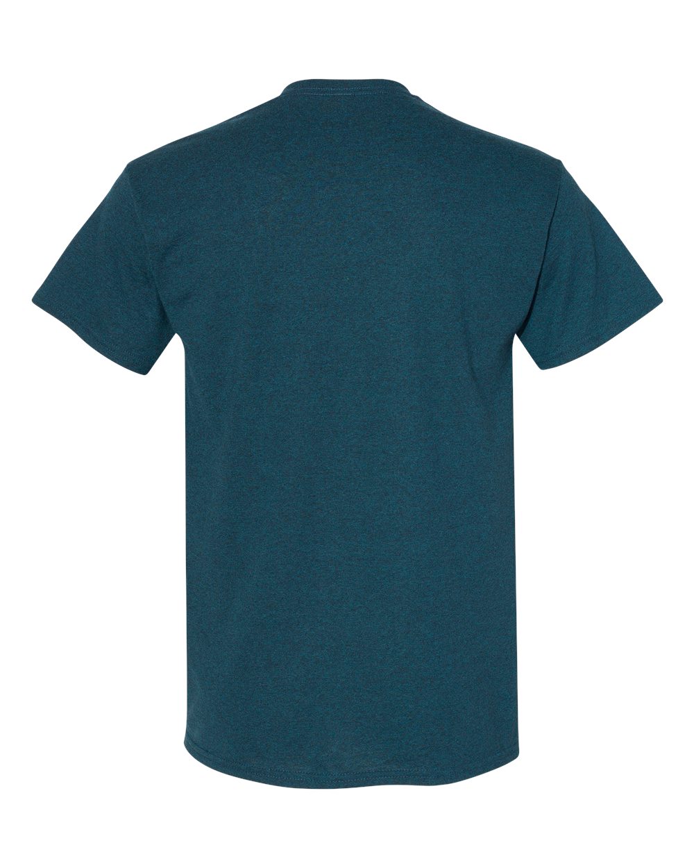 Front View of Midnight Heavy Cotton™ T-Shirt - 5000