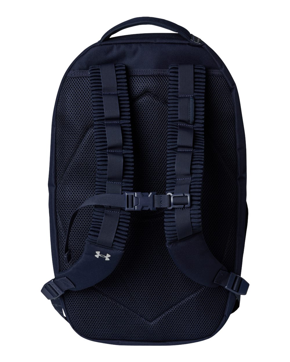 Rear View of Midnight Navy/ Metallic Silver 32L No Weigh Team Backpack - 6013319