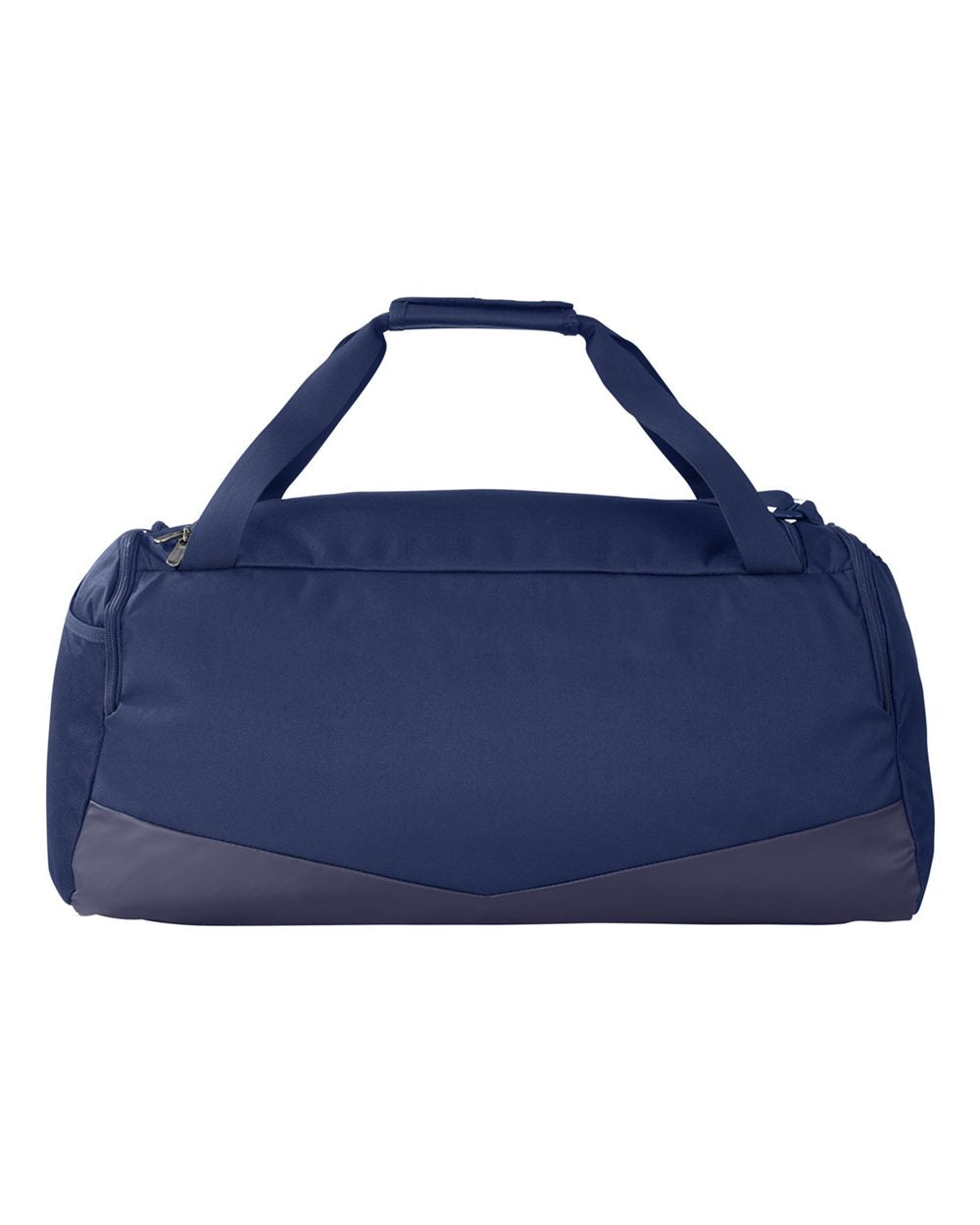 Rear View of Midnight Navy/ Metallic Silver Undeniable 5.0 MD duffle bag - 1369223 plain