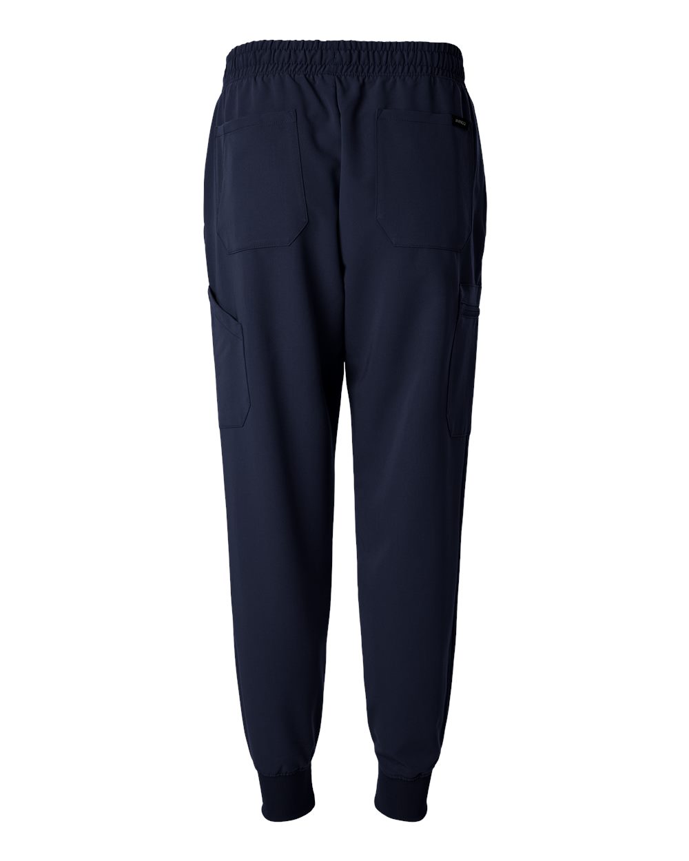 Front View of Midnight Navy Osmo 8-Pocket Scrub Joggers - M20002