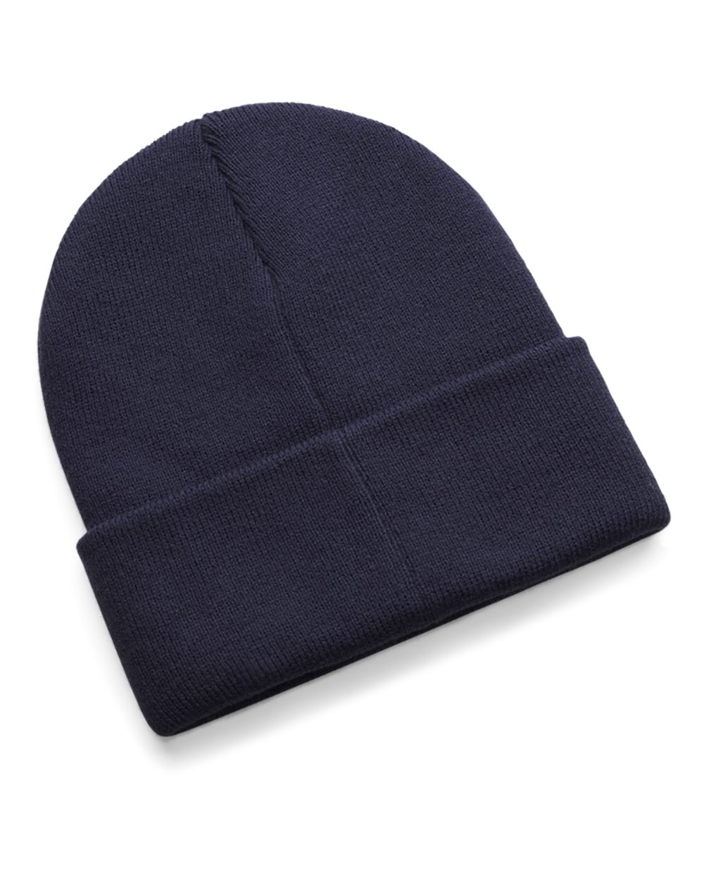 Rear View of Midnight Navy/ White Halftime Beanie - 1373155