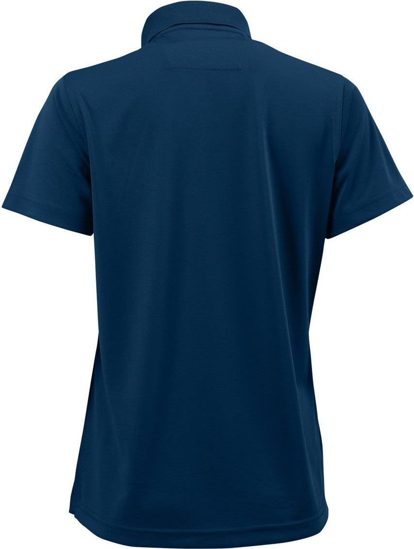 Rear View of Midnight Navy Women's Guardian Snag Proof Polo - 4002
