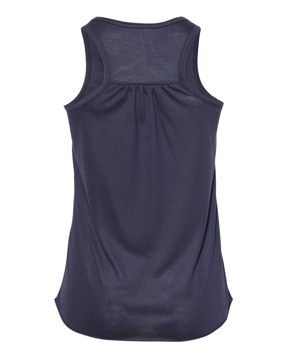 Front View of Midnight Youth Flowy Racerback Tank - 8800Y