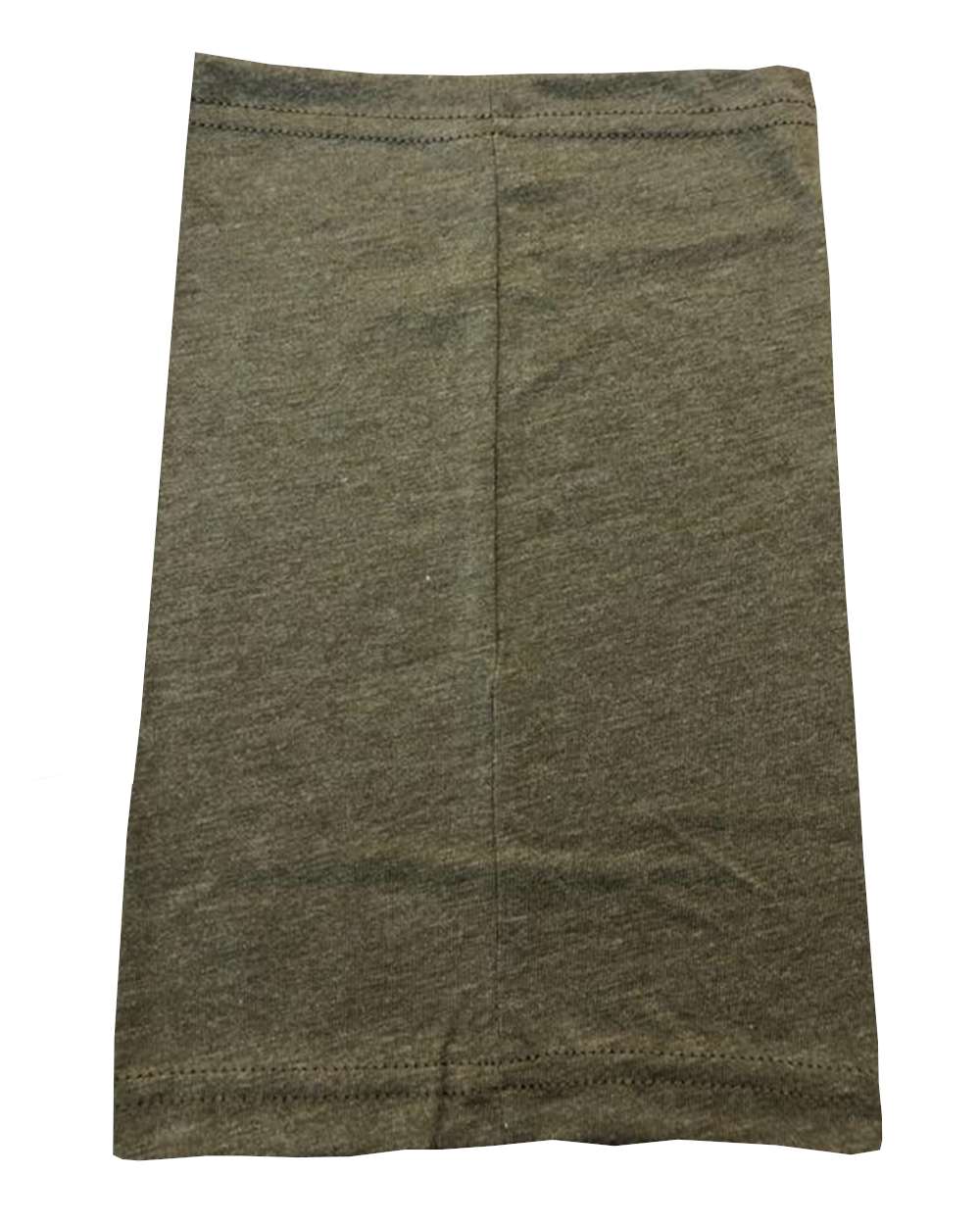 Rear View of Military Green Youth General Use Neck Gaiter - MG107