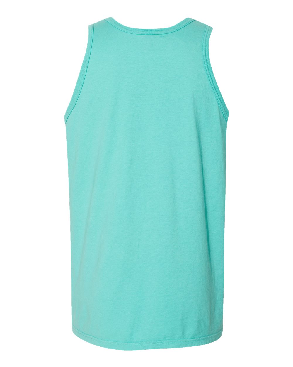 Front View of Mint Garment-Dyed Unisex Tank Top - GDH300