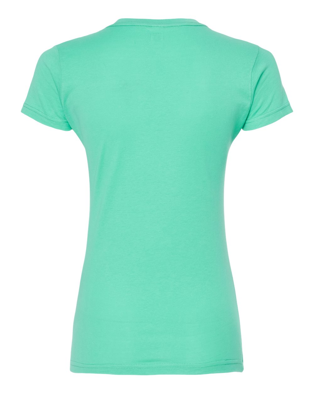 Rear View of Mint Women&#39;s Fine Jersey Slim Fit T-Shirt - 213