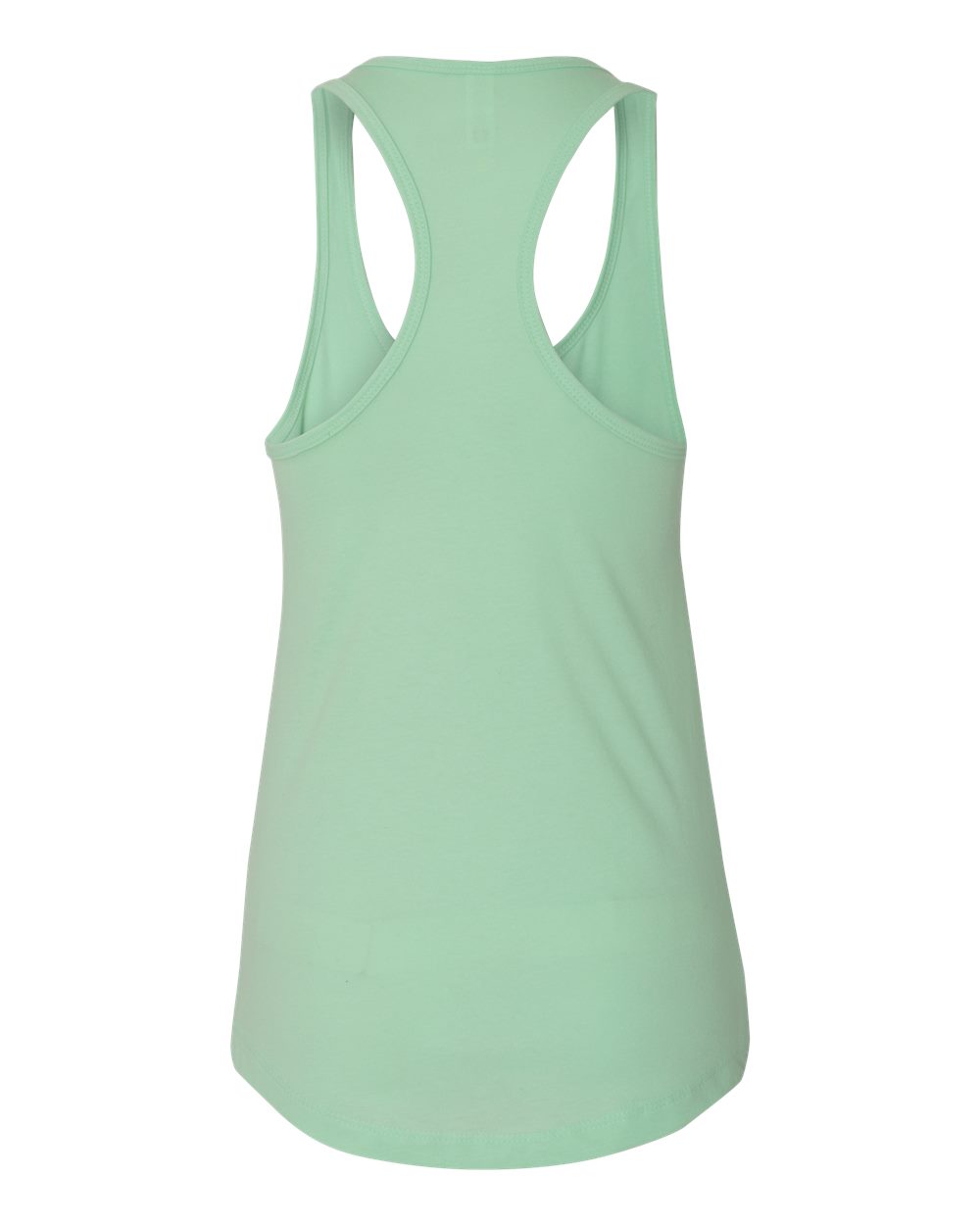 Front View of Mint Women's Ideal Racerback Tank - 1533