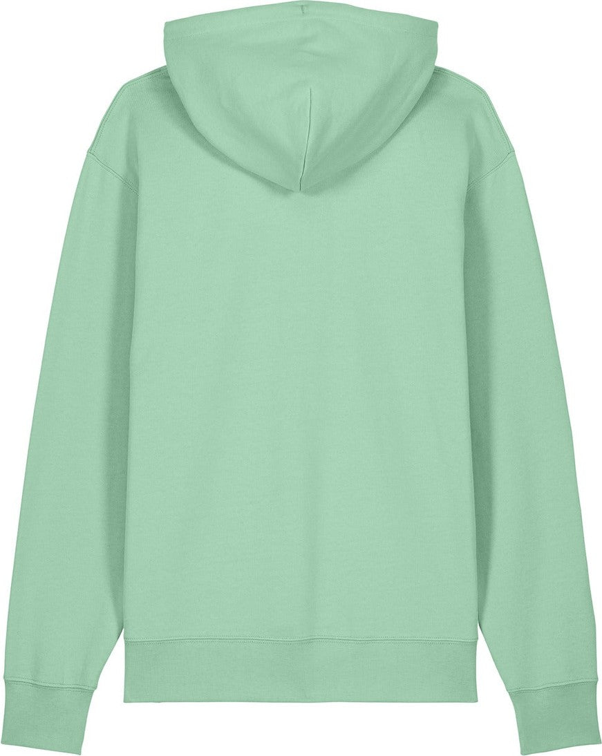 Front View of MistyJade Stanley/Stella Unisex Cruiser 2.0 Hooded Sweatshirt SXU003