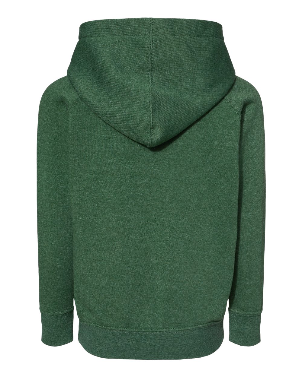 Front View of Moss Toddler Special Blend Hooded Raglan Sweatshirt - PRM10TSB