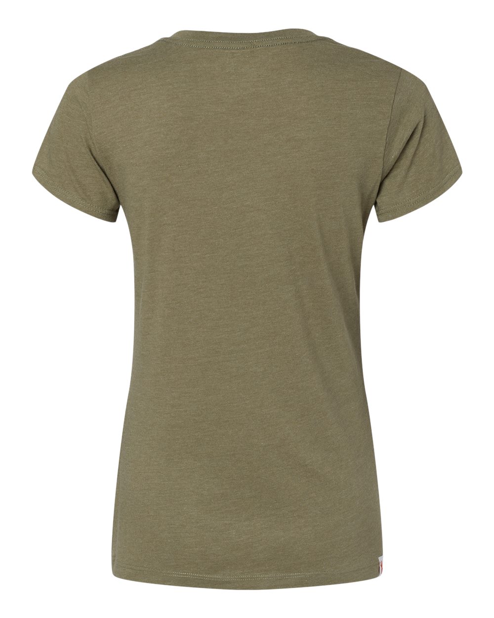 Front View of Moss Women's RecycledSoft™ V-Neck T-Shirt - 2011