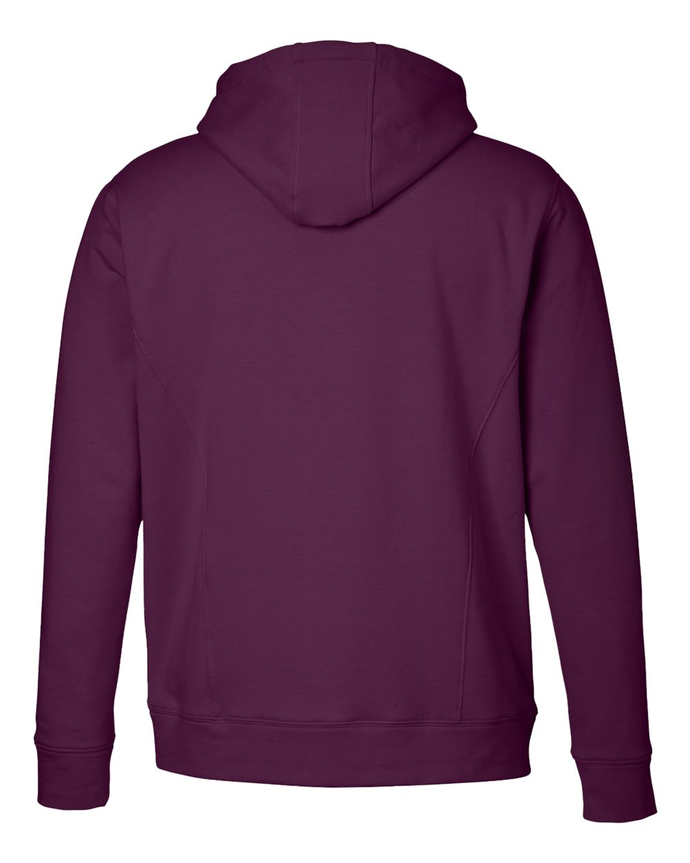 Rear View of Mulberry Atlas Hooded Sweatshirt - MDP1652