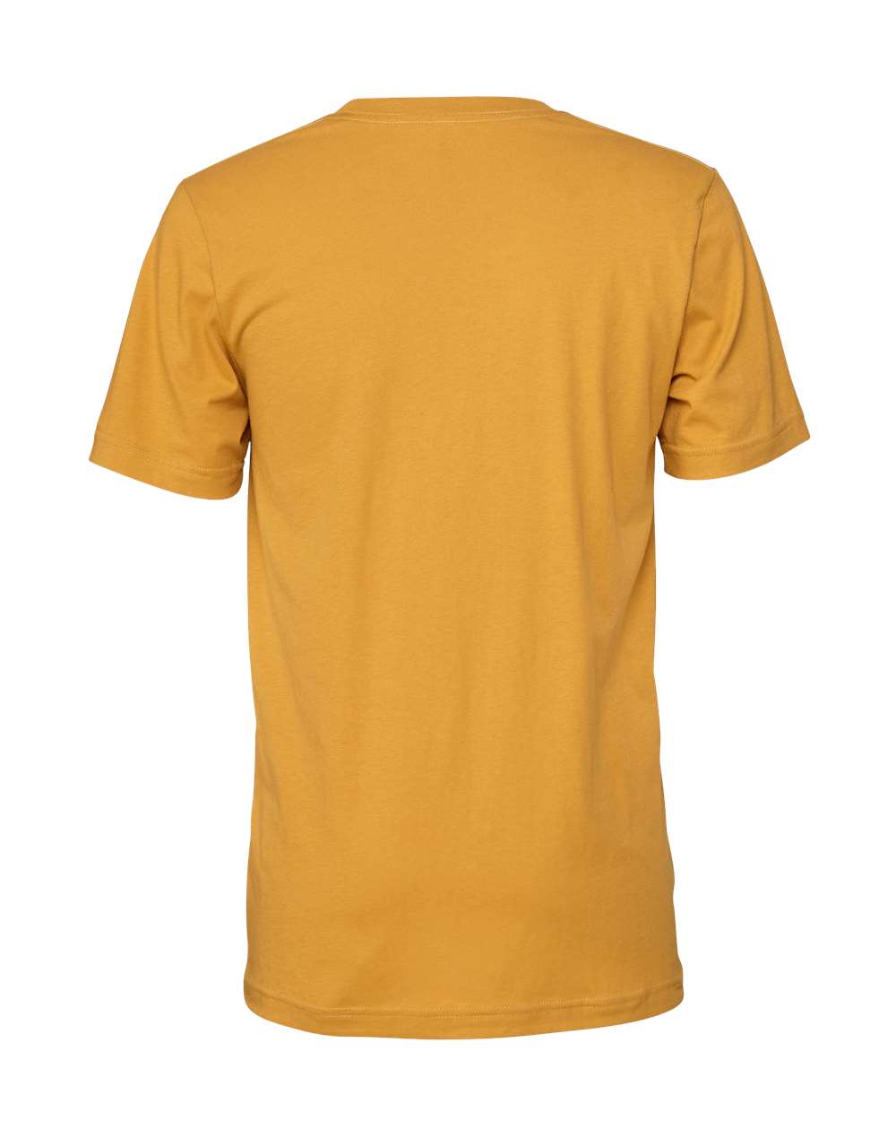 Front View of Mustard Jersey Tee - 3001