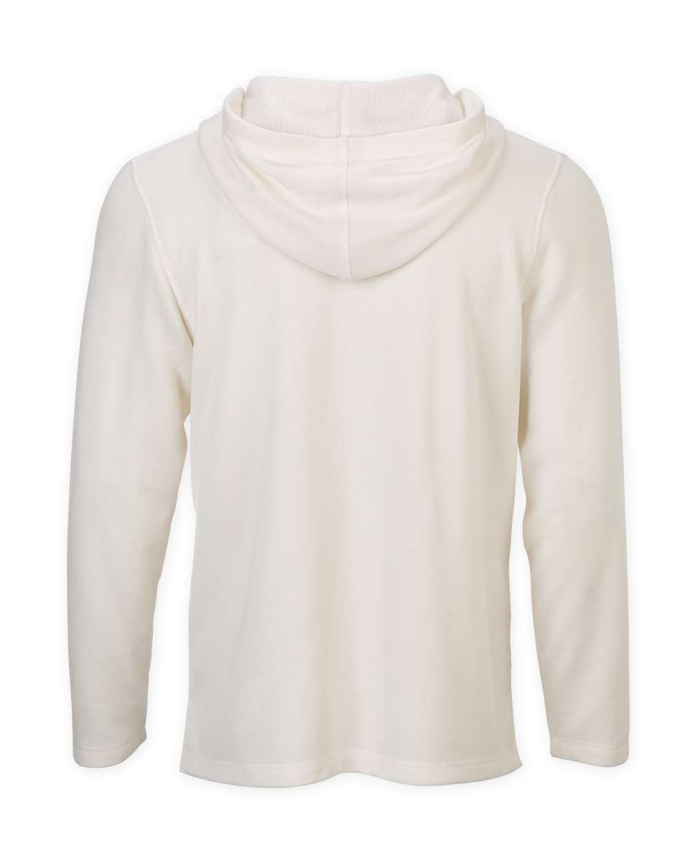 Front View of Natural Heather Baja Pullover - BM5301