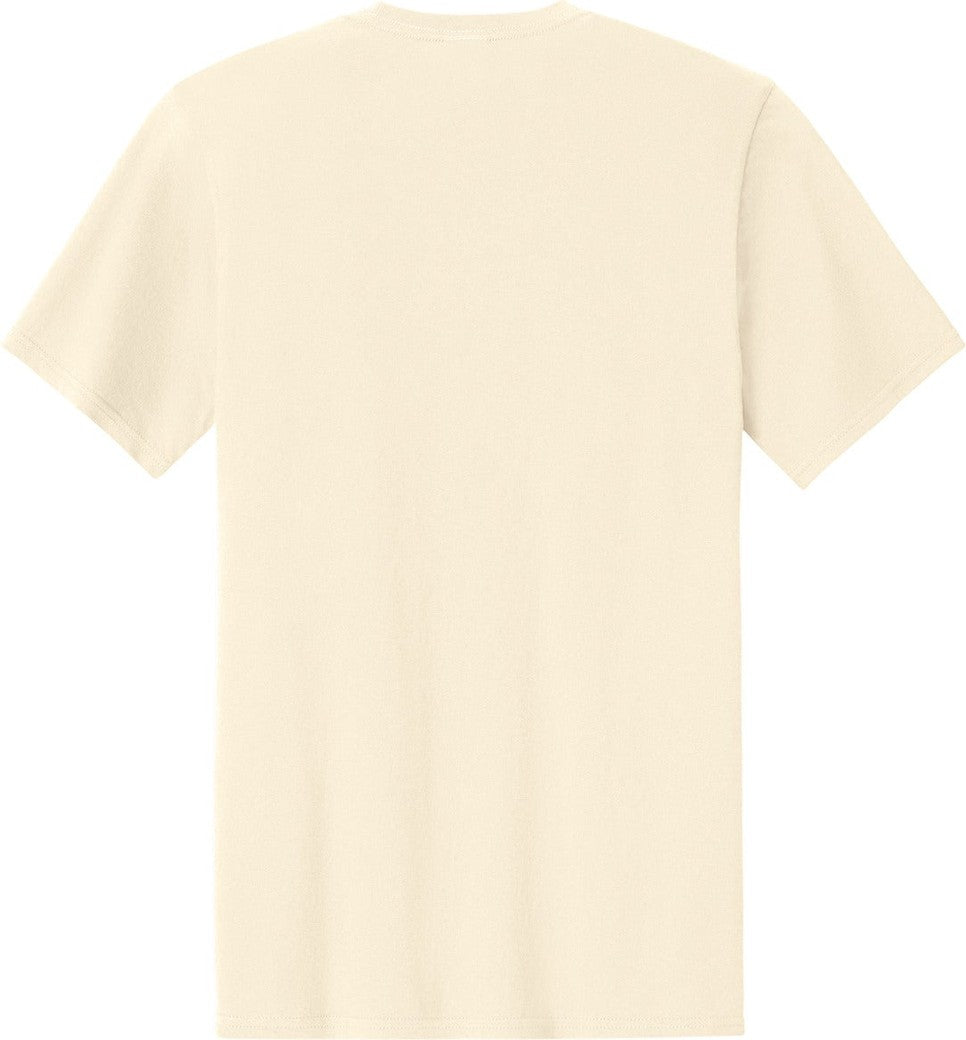 Front View of Natural Port & Co Easy Cotton Tee PC43