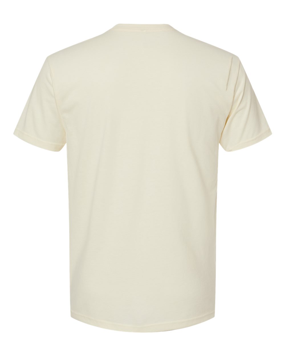Front View of Natural Sueded T-Shirt - 6410