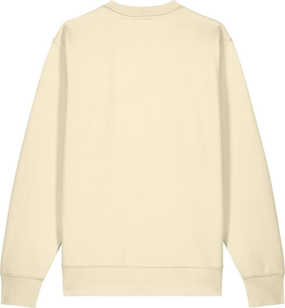 Rear View of NaturalRaw Stanley/Stella Unisex Changer 2.0 Crewneck Sweatshirt SXU004