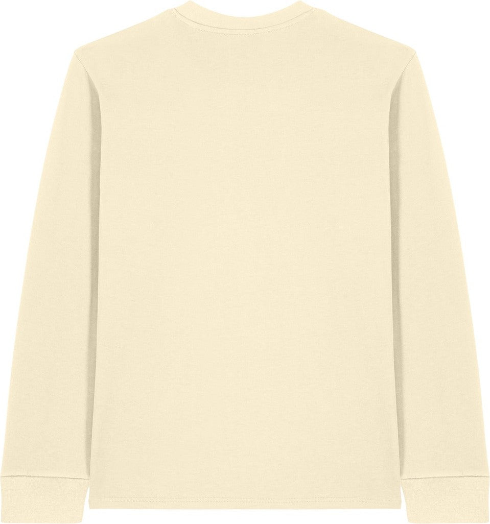 Rear View of NaturalRaw Stanley/Stella Unisex Creator 2.0 Long Sleeve Tee SXU022