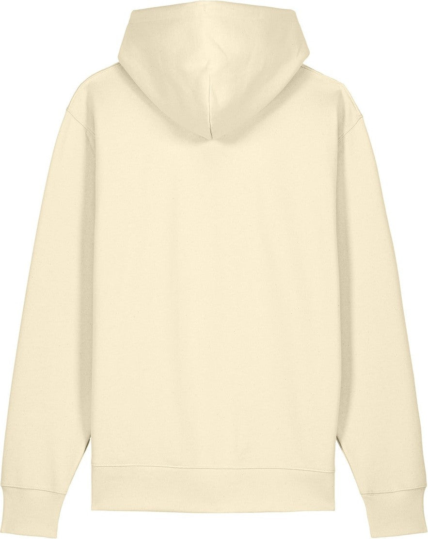 Front View of NaturalRaw Stanley/Stella Unisex Cruiser 2.0 Hooded Sweatshirt SXU003