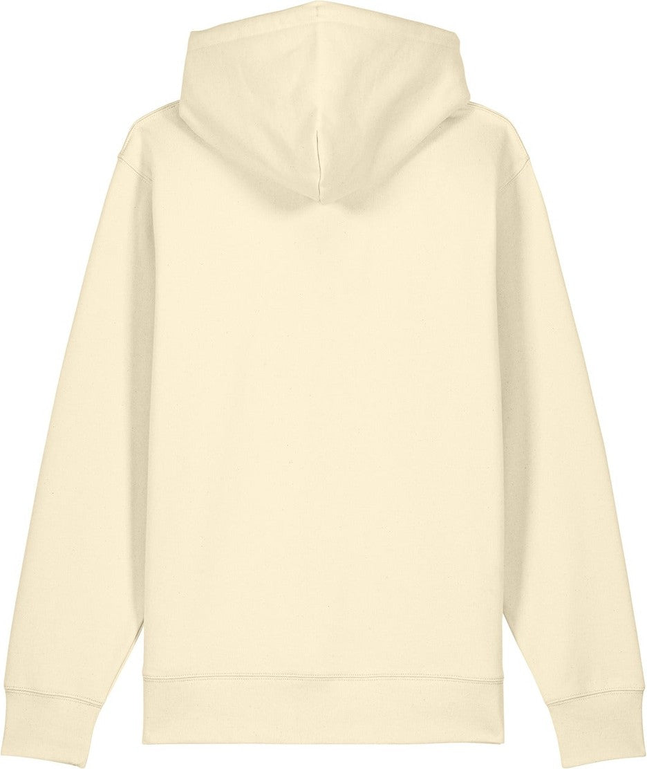 Rear View of NaturalRaw Stanley/Stella Unisex Cultivator 2.0 Full-Zip Hooded Sweatshirt SXU005