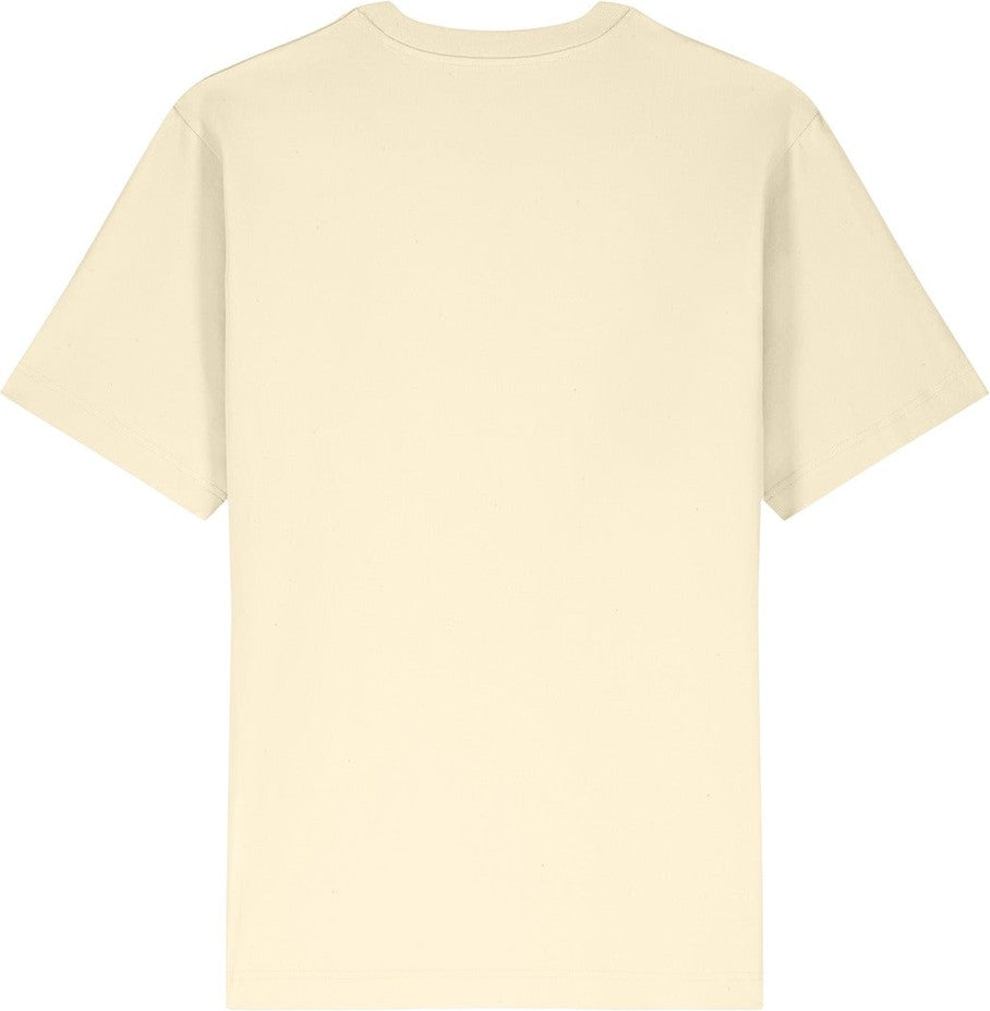 Front View of NaturalRaw Stanley/Stella Unisex Freestyler Heavyweight Tee SXU018