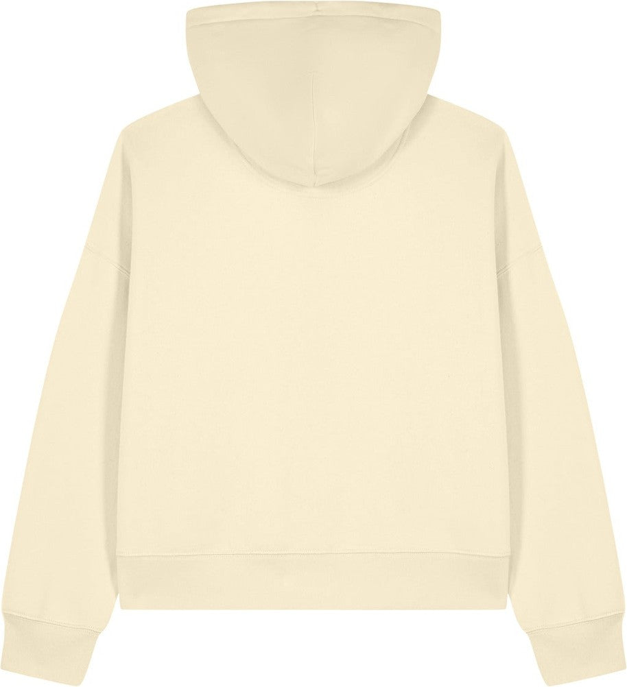 Front View of NaturalRaw Stanley/Stella Women's Stella Ida Full-Zip Hooded Sweatshirt SXW037