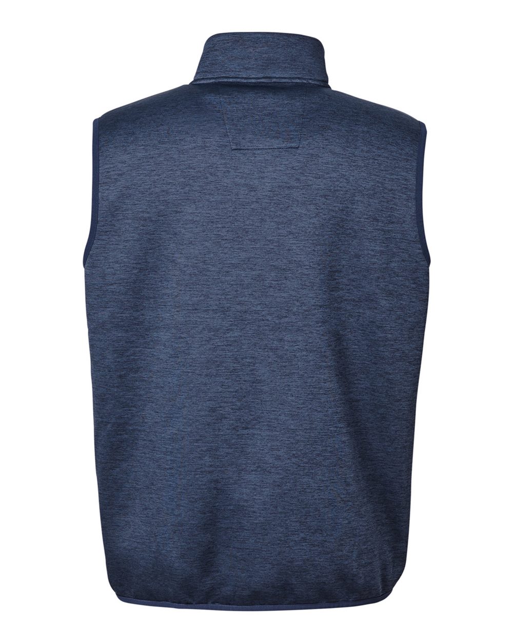 Rear View of Naval Academy Heather Cold Front Vest - H130099