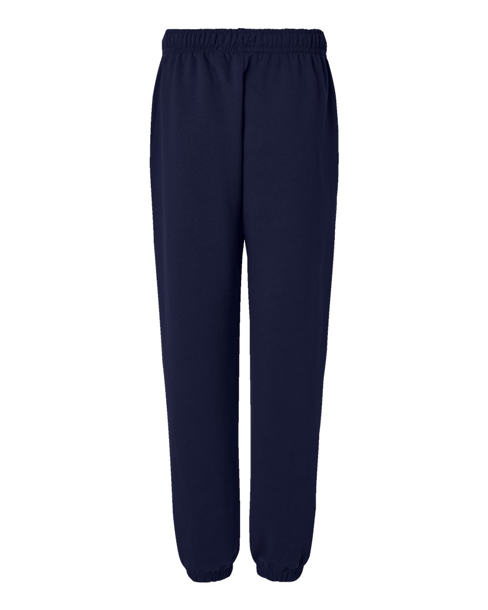 Rear View of Navy 10 oz. Heavyweight Sweatpants - 4737