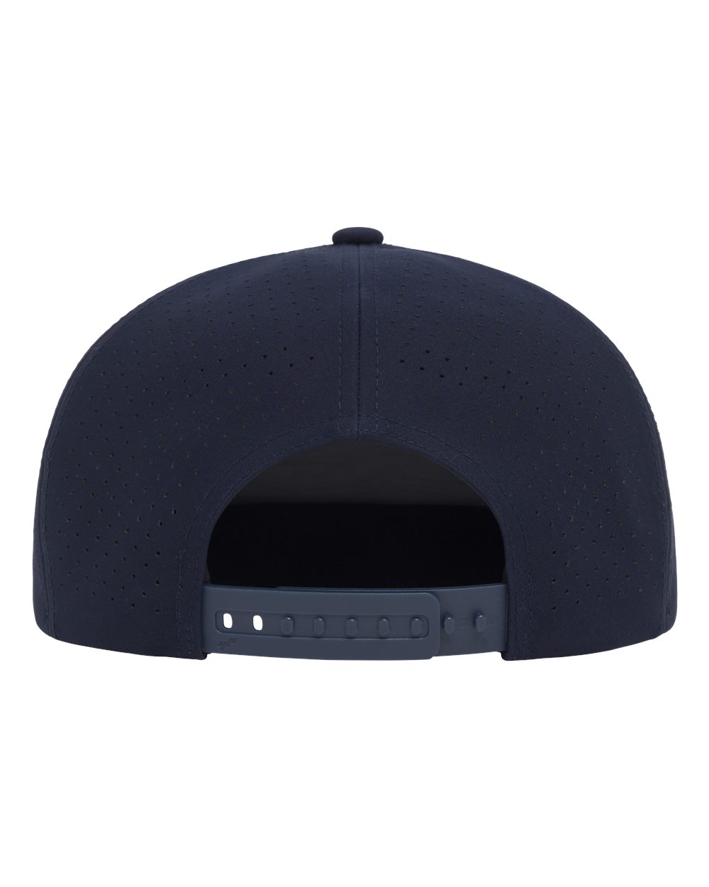 Rear View of Navy 110® Premium Arch Perforated Cap - 110AR3 plain