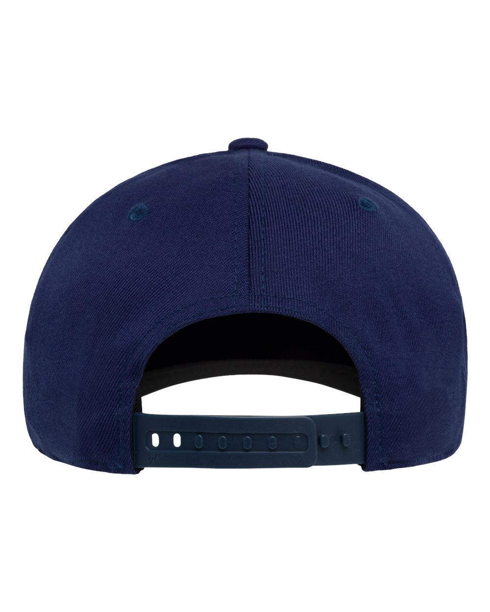 Front View of Navy 110® Snapback Cap - 110F