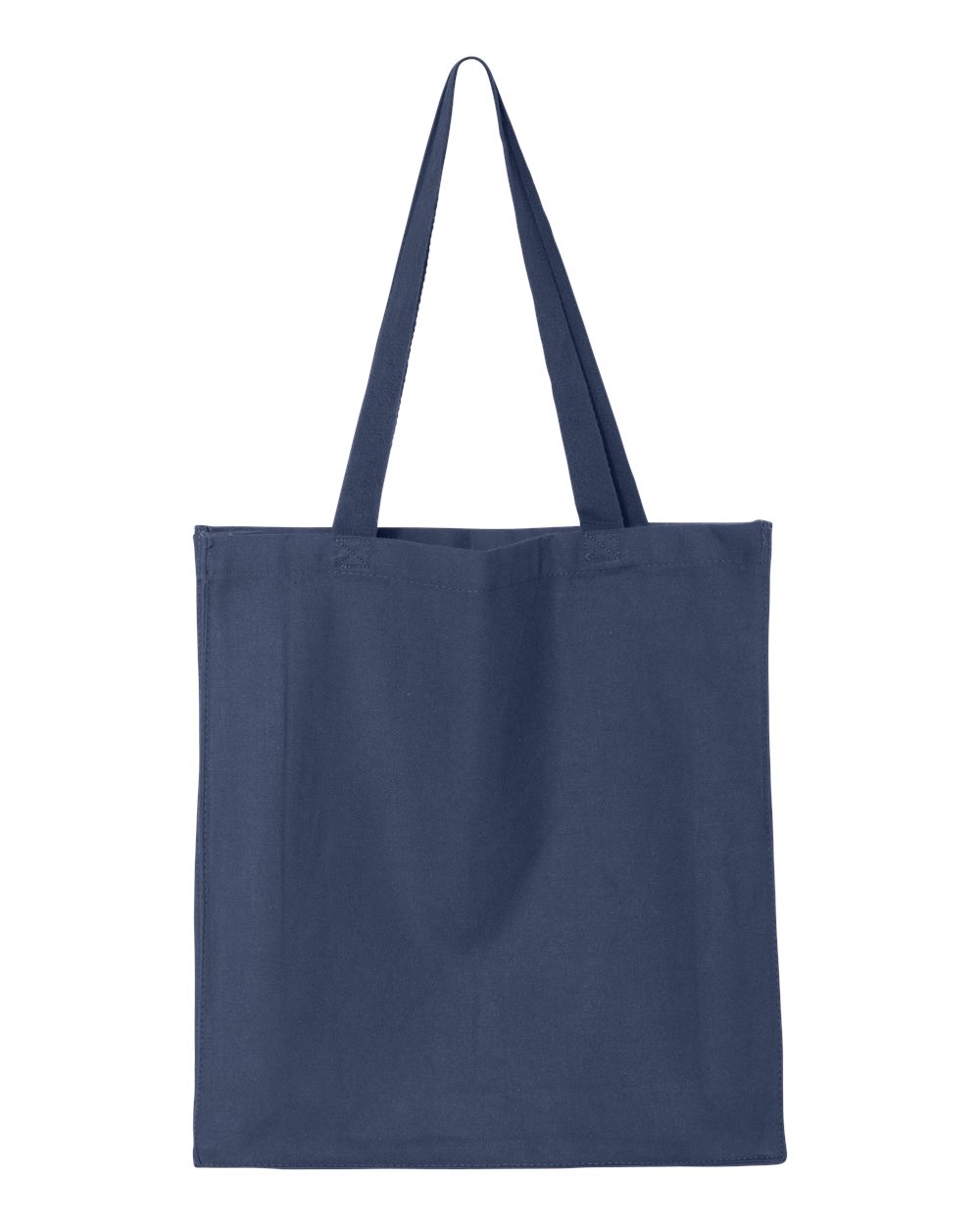 Front View of Navy 14L Shopping Bag - Q125300