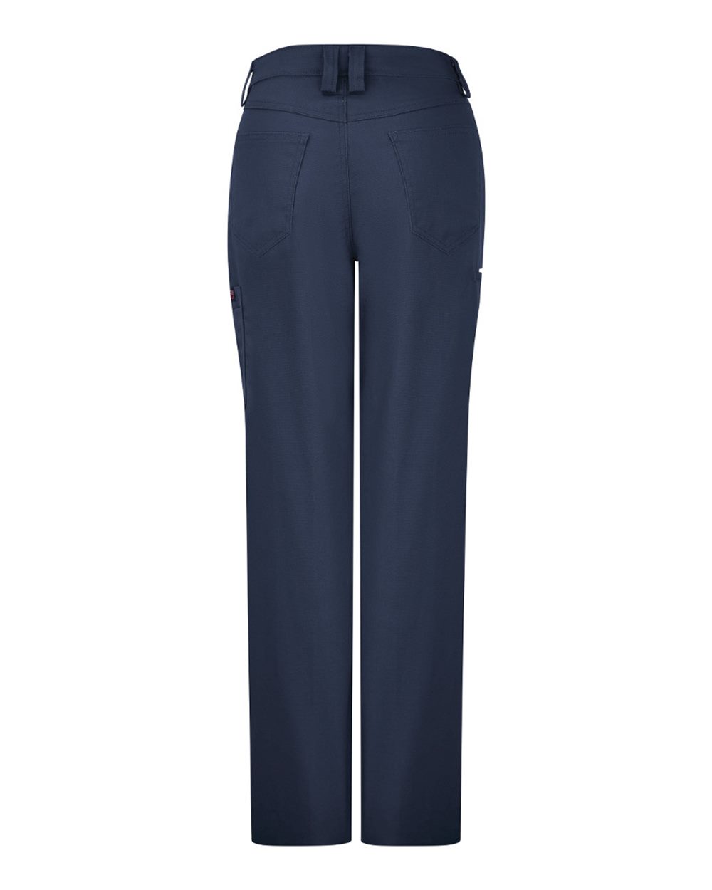 Rear View of Navy - 24I Women's Lightweight Crew Pants - Extended Sizes - PT3LEXT